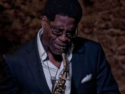 Brad Leali playing saxophone