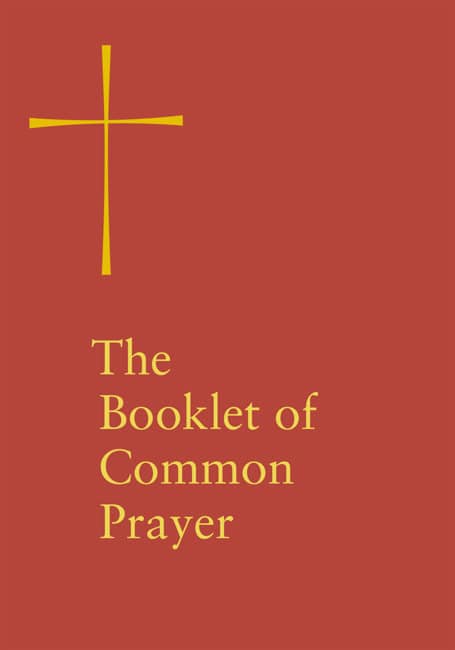 Cover of "The Booklet of Common Prayer" at Saint Andrew's Episcopal Church.